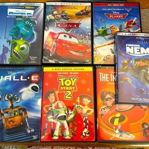 7 Disney DVD Bundle